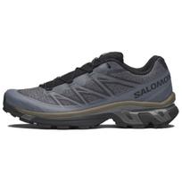 SALOMON XT 6 Abrasion Resistant Breathable Support Low Top Outdoor Shoes Unisex Blue Gray Sneakers 478739 38⅔