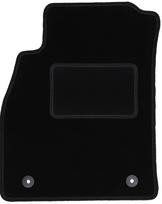 Driver's mat black for: Opel Insignia A sedan, station wagon, grand tourer, liftback (2008-2017)