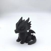 Dragon Baby Sculpture, 3D Printed Dragon Cub Statue, Dragon Decorative Ornament, Multifunctional Desktop Decoration