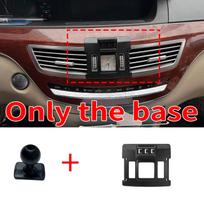 Car Mobile Phone Holder Accessories for Mercedes Benz S Class W221 2008~2012 GPS Bracket Navigation Stand Auto Only Base gray