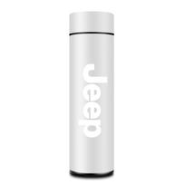 Jeep automobiliui nerūdijančio plieno izoliuotas puodelis Automobilinis sulankstomas skėtis Jeep Renegade Wagoneer Avenger Recon Wrangler JK Gladiat white