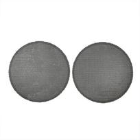 For PS5 2/4Pcs Fan Dust Filter Breathable Ventilation Dustproof Mesh Case Cover with Cleaning Brush for PS5 Slim Game Console gray