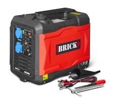 Benzininis inverterinis generatorius BRICK BGI3000S, nominali galia 2,6 kW, maksimali 3 kW