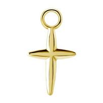 Charms - Cocr Nf - Gold Cross - D-048
