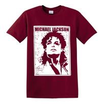 MICHAEL JACKSON SIGNATURE T-Shirt Mens Womens Tees Top/King Of Pop/Legend/Icon/Music/tshirt/Top/Tee XL gray