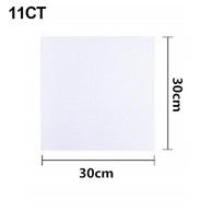 Handcraft Cotton Craft Needlework Embroidery Fabric Sewing Cross Stitch Aida Cloth 11CT-30X30