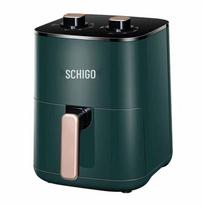 Zhigao 3-in-1 Smart Electric Oven: Air Fryer, Baker & Roaster with Visual Display gray