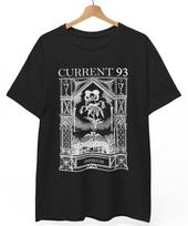 Current 93 T-Shirt, Music Band Rock Punk Metal, Unisex tee Unisex T-Shirt L gray