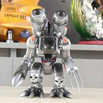 19cm/7.48in Anime Digimon Adventure Figure Mugendramon Action Figures Pvc Statue Collection Model Toys Gifts gray