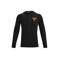 Under Armour Project Rock bull-graphic zip hoodie 1361749-001 L black