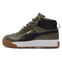 PUMA Tarrenz Sb Breathable Stay Warm Non Slip Mid Tops Casual Skateboarding Shoes Unisex Green 370552-08 40.5 black