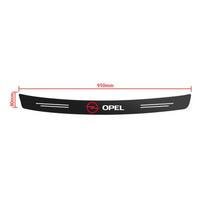 Carbon Fiber Car Rear Trunk Bumper Protector Stickers For Opel Insignia Astra G J F K Vectra C H Corsa C B D Omega Accessories Su0
