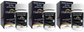 Hairbless Tablets with Vitamins- Biotin & Niacin, Minerals & Amino Acids | helps reduce hairfall | supports hairgrowth | 30 tablets (Pack of 3)