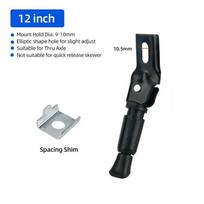 Anti Slip Bike Kickstand Parking Stand 12/14/16/18/20 Inch Kids Bike Foot Brace  Balancing Vehicle 18 inch black