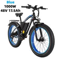 PHILODO H7 Pro Electric Bike 1000W 48V 17.5Ah 26\*4.0  Off-road E-bike Rear Drive Motor Hydraulic Disc Brakes 21-Speed 45km/h PHILODO H7 Pro-BL-YY