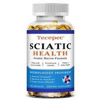 Tecepec Sėdimojo nervo sveikatos papildas, Vitaminas B, 120 kapsulių 120 Capsules