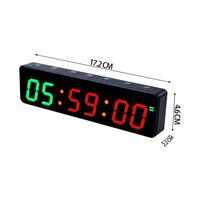 Rechargeable Gym Timer with Magnetic Back Workout Timer Stopwatch Fitness Timer  Training 17cm