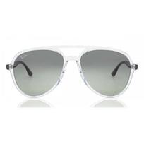 Ray Ban Rb4376 647711 Unisex Sunglasses Clear/57-16-145 gray