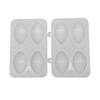4 Holes Manual Meatball Maker Meatloaf Mold Press Minced Meat Processor Patty Cake Desserts Pie Baking Accessories Kitchen Tool gray
