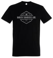 Shelby Brothers Ltd Vyriški Peaky Birmingham Gang Blinders Mob Company Marškinėliai 4XL gray