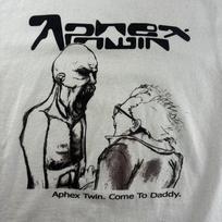 Retas! aphex twin Come To Daddy BALTI MARŠKINĖLIAI Unisex S dydžio iki 5XL DO500 Unisex marškinėliai M gray