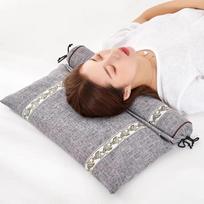 OEING Buckwheat Cassia Seed Neck Pillow gray
