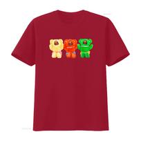 Donkey Rhubarb Aphex Twin T Shirt Vintage Music Fan Rare Design Colorful Bear Print H0923 vintage Washed Stylish Casual S green