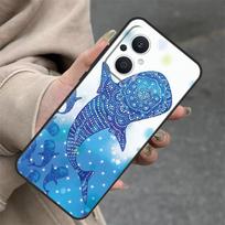Cartoon Whale Case For OPPO Reno 14 10 11 12 13 Pro 11F 12F 13F 14F 7 8 Lite OPPO Find X9 X8 X5 Pro Cover OPPO Reno13 F