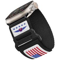 Sport Strap for Apple Watch Ultra 2 Band 49mm 45mm 44mm 42mm accessories Leather Nylon bracelet Correa Series 9 7 6 5 4 8 SE 42 44 45 49mm SM gray