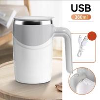 Automatinis maišymo puodelis USB įkraunamas elektrinis puodelis Izoliuotas puodelis Kavos puodelis Pieno arbatos puodelis Sulčių puodelis Gėrimų puodelis Biuro puodelis Puodelis 380ML
