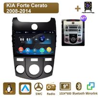 Icreative Car Radio Multimedia MP5 Player Head Unit Stereo BT For KIA Forte Cerato 2008-2014 MT black