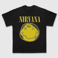Camiseta Unisex De Algodón Nirvana Verano 2026, Camisa Holgada Con Cuello Redondo Y2k Grunge Hip-hop Suave De Manga Corta Hombre S juoda