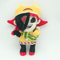 Kawaii Taski Maiden Plush Toy Around Games Taski Maiden Stuffed Animals Soft Collectible Kids Fans Birthday Xmas Toys Gift 25cm black