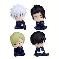 6cm JJK Anime figure Geto Suguru Gojo Satoru mini action figures 6cm beige