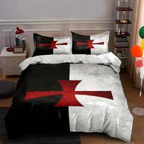 Crusader cross motif. Bedding Duvet cover sets Duvet covers Pillowcases gifts (1 * Duvet Cover 2 * Pillowcases, without duvet insert) 135x200cm