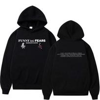 Funny Little Fears Album Damiano David World Tour  Hoodie Men Women Pullove Winter Casual Hooded Sweatshirt S black