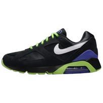 Nike Air Max 180 Joker Unisex Sportbačiai Juodi Balti Veiksmo Žali FZ3058-001 44.5 black