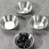 65Ml Small Round Cake Cup Sauce Cups Ramekin Dipping Sauce Cup Individual Round Condiment Cups For Seasoning For Parties 50ml gray