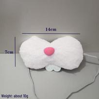 Cross-Border Bunny Ear Headband for Women - Easter & Halloween Party Accessory white