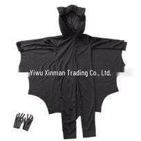 Kids' Vampire Bat Onesie Halloween Costume Large black