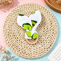 Cotton Gauze Baby Teether Hand Puppet & Sleep Aid with Soothing Towel and Rabbit Ears avokadas