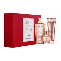 Kerastase toiletry set Qixi Festival limited edition Three-piece set: Glazed Rose Shampoo 500ml + Glazed Rose Hair Oil 45ml + Rose Essence Cream 250ml