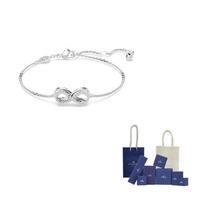 Swarovski Hyperbola crystal-embellished bracelet F-Branded gift bag white
