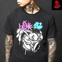 Men's and Women's T-shirts Blink 182 Punk Rock Band Tee Unisex Heavy Cotton Premium XXL white