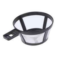 1X daugkartinio naudojimo kavos filtro krepšelio puodelio stiliaus kavos aparato sietelio tinklelis black