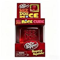 Hot Dr Pepper X Needoh Nice Cube Squishy Stress Relief Toy Soft Squeeze Fidget Cube For Anxiety Relief Sensory Toy  Bag black
