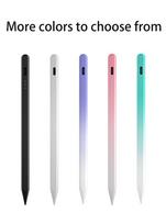Custom Logo Universal Active Stylus Pen for Android & for Apple Plastic POM Nib Magnetic Function for Smartphones balta