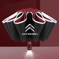Automatinis sulankstomas vėjui atsparus skėtis nuo saulės su LED, skirtas Citroen C3 C4 X7 Xsara Picasso Crosser C-ELYSEE JUMPY NEMO VTS