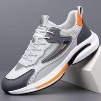 Men's Winter Breathable Mesh Casual Sports Shoes, Odor-Resistant Soft-Soled Versatile Running Footwear. 39 balta