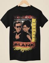 Grosse Pointe Blank - Movie Poster Inspired Unisex Black T-Shirt M brown
